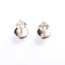 Boucles d'oreilles Puces d'oreilles en or blanc et diamants 1,88 ct 58 Facettes LMB-396