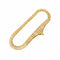 Collier Collier en or rose à maillons tubulaires 58 Facettes 35929