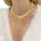 Collier Collier en or rose à maillons tubulaires 58 Facettes 35929
