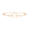 Bracelet Tiffany & Co. Tiffany T - Bracelet Wire en or rose 750 58 Facettes 36025