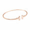 Bracelet Tiffany & Co. Tiffany T - Bracelet Wire en or rose 750 58 Facettes 36025
