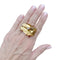 Bague 53 H.Stern Temptation Rock - Bague en or jaune et quartz rutile 58 Facettes 36004