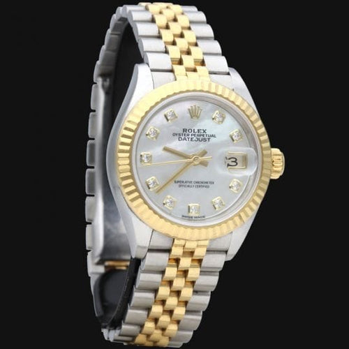 Montre Rolex - Montre Oyster Perpetual Lady 58 Facettes MT47225