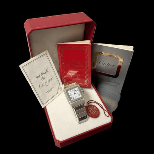 Montre Cartier - Montre Santos de Cartier 58 Facettes MT48253