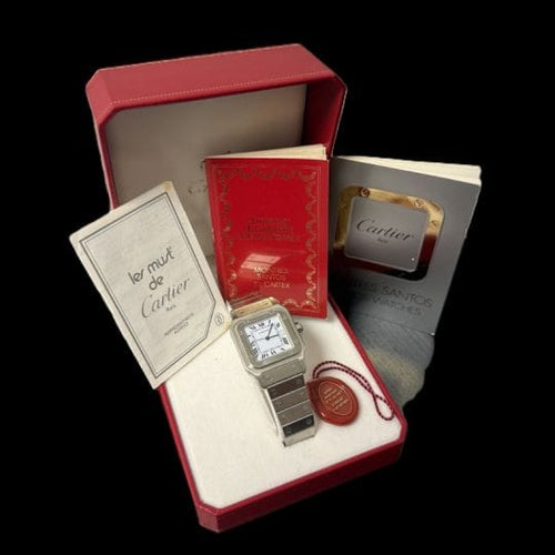 Montre Cartier - Montre Santos de Cartier 58 Facettes MT48253