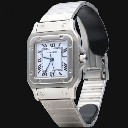 Montre Cartier - Montre Santos de Cartier 58 Facettes MT48253