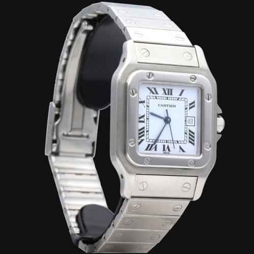 Montre Cartier - Montre Santos de Cartier 58 Facettes MT48253