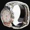 Montre Hermès Clipper - Montre chronographe en acier 58 Facettes MT46097