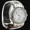 Montre Hermès Clipper - Montre chronographe en acier 58 Facettes MT46097