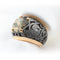 Bague 51 Pomellato Arabesque - Bague en titane et or avec quartz fumé 58 Facettes 535I26_M