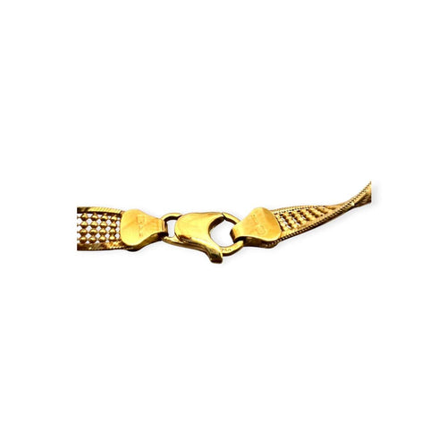 Collier Collier torsadé en or jaune 750 58 Facettes 330098589