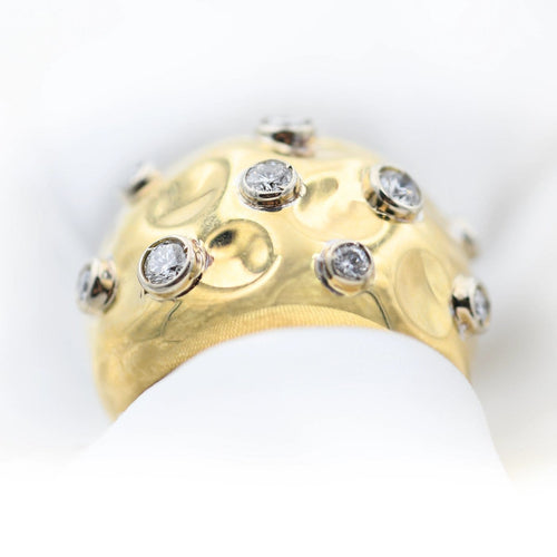 Bague 53 Pomellato - Bague en or jaune et diamants 58 Facettes 535L26_M