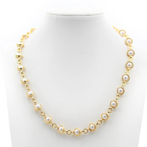 Collier Pomellato - Collier vintage en or jaune et perles 58 Facettes 535M26_M
