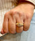 Bague 53 Dubaï - Bague solitaire en or jaune 18 carats et diamants 58 Facettes Dub