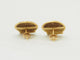 Boucles d'oreilles Boucles d’oreilles vintage coquillage en or jaune 18K et diamants 58 Facettes 26596