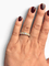 Bague 54 Bague ancienne - Alliance en or jaune et diamants 2,50 ct 58 Facettes Bague-260168