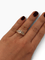 Bague 54 Bague solitaire accompagnée en or jaune et diamants 1,77 ct 58 Facettes Bague-260167