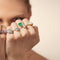 Bague 55 Bague victorienne en or jaune 18k, opale 0,90 ct et diamants taille ancienne 0,90 ct 58 Facettes VI-0002