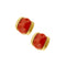 Boucles d'oreilles Boucles d’oreilles puces - Corail en or jaune 18 ct 58 Facettes 36791
