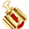 Boucles d'oreilles Boucles d’oreilles puces - Corail en or jaune 18 ct 58 Facettes 36791