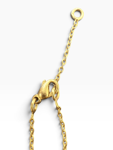 Collier Chaumet - Collier pendentif anneau en or jaune 18 carats 58 Facettes Collier-Chaumet