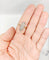 Bague 64 Bague marquise victorienne en or 18k, argent et diamants taille rose 58 Facettes A07877
