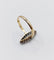 Bague 64 Bague marquise victorienne en or 18k, argent et diamants taille rose 58 Facettes A07877