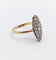 Bague 64 Bague marquise victorienne en or 18k, argent et diamants taille rose 58 Facettes A07877