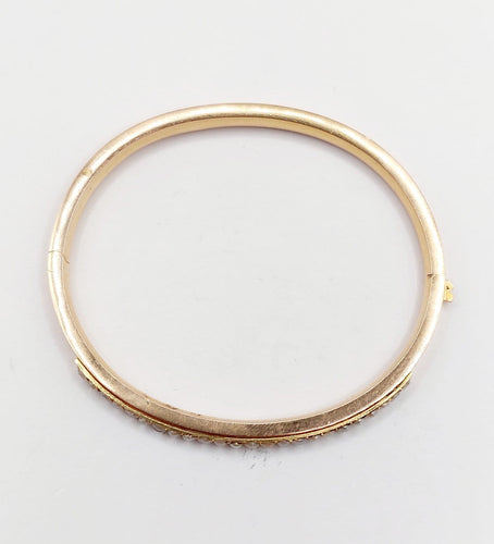Bracelet Bracelet victorien en or rose 18k et perles 58 Facettes A07878
