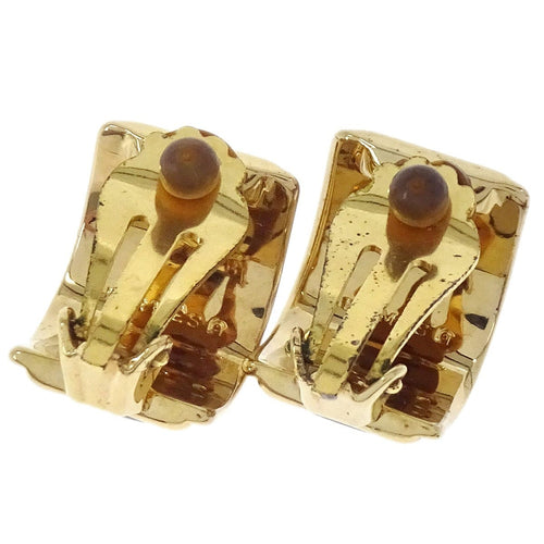 Boucles d'oreilles Hermès - Boucles d'oreilles clips vintage en émail imprimé et métal 58 Facettes n3kaeaoc5w