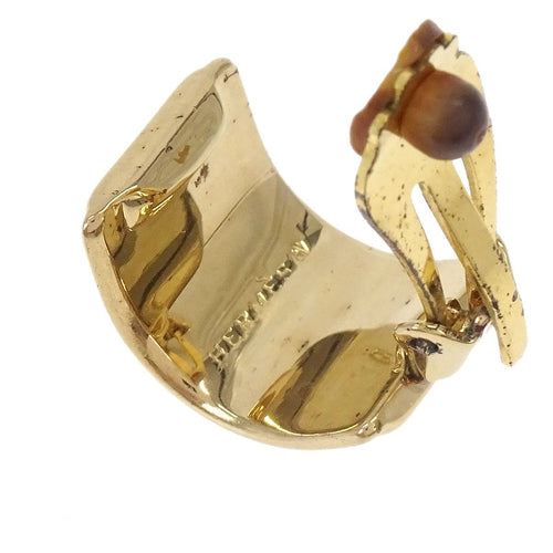 Boucles d'oreilles Hermès - Boucles d'oreilles clips vintage en émail imprimé et métal 58 Facettes n3kaeaoc5w