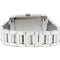 Montre Bvlgari Rettangolo - Montre automatique en acier inoxydable 58 Facettes eqwng0qo1y