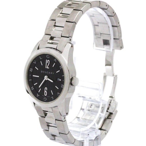 Montre Bvlgari - Montre Solotempo quartz en acier inoxydable 58 Facettes cd0vys26w0