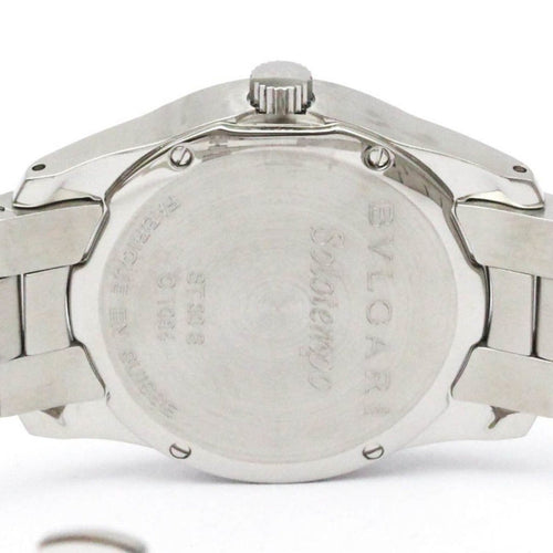 Montre Bvlgari - Montre Solotempo quartz en acier inoxydable 58 Facettes cd0vys26w0