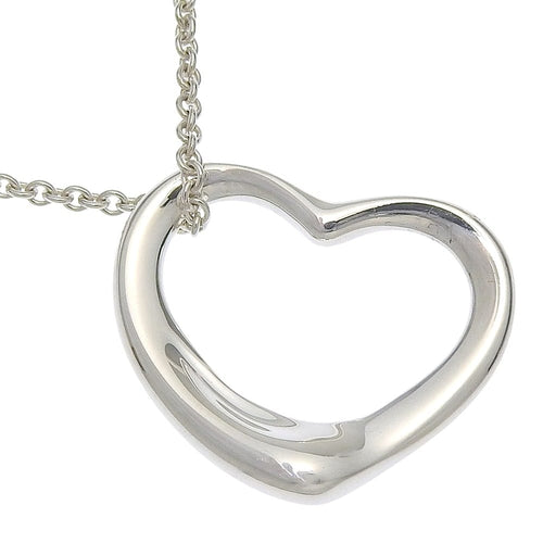 Pendentif Tiffany & Co. Elsa Peretti - Pendentif Open Heart en argent 58 Facettes v0xnxq0urr