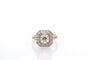 Bague 54.5 Bague Art déco en platine et or 18k avec diamants 58 Facettes 26873-27008