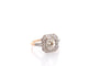 Bague 54.5 Bague Art déco en platine et or 18k avec diamants 58 Facettes 26873-27008