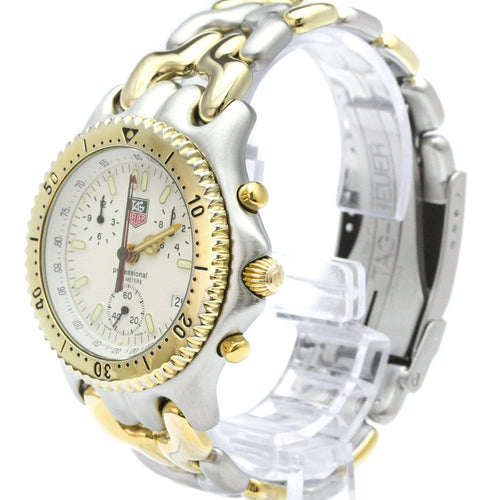 Montre Tag Heuer - Montre SEL Professional 200M quartz acier et plaqué or 58 Facettes vfcq5bv5m6