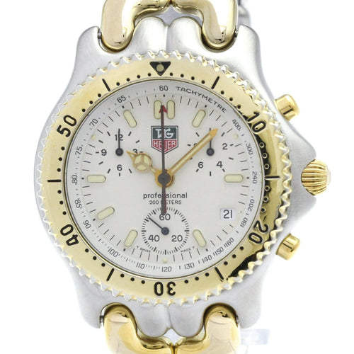 Montre Tag Heuer - Montre SEL Professional 200M quartz acier et plaqué or 58 Facettes vfcq5bv5m6