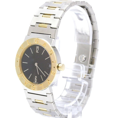 Montre Bvlgari Bvlgari - Montre quartz acier et or jaune 58 Facettes sbs5x48o86