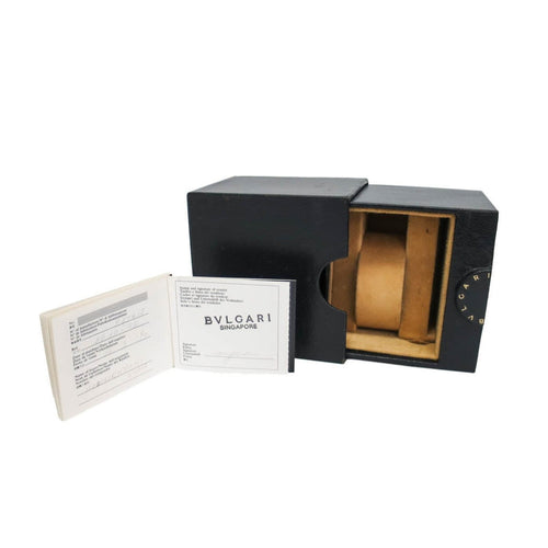 Montre Bvlgari Bvlgari - Montre quartz acier et or jaune 58 Facettes sbs5x48o86