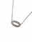 Collier Collier en or blanc 18K et diamants 58 Facettes 295