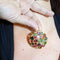 Pendentif Pendentif en or jaune avec diamants et pierres colorées 58 Facettes G4036
