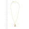 Collier Collier - Pendentif goutte et topaze en or jaune 18 ct 58 Facettes 34056