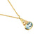 Collier Collier - Pendentif goutte et topaze en or jaune 18 ct 58 Facettes 34056