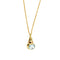 Collier Collier - Pendentif goutte et topaze en or jaune 18 ct 58 Facettes 34056