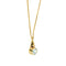Collier Collier - Pendentif goutte et topaze en or jaune 18 ct 58 Facettes 34056