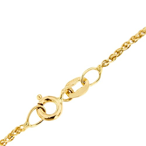 Collier Collier - Pendentif goutte et topaze en or jaune 18 ct 58 Facettes 34056