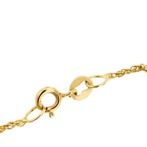 Collier Collier - Pendentif goutte et topaze en or jaune 18 ct 58 Facettes 34056