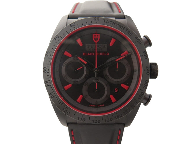 Montre TUDOR Fastrider Black Shield - Montre chronographe automatique 42 mm 58 Facettes 277059